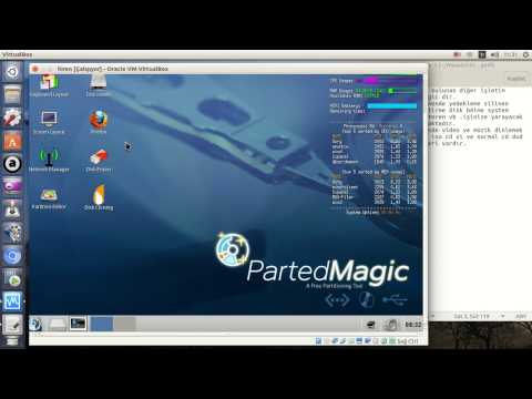 Hiren Boot Parted Magic Kullanımı Özellikleri
