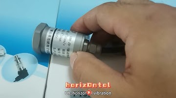 Vibration sensor manufacturer description and use