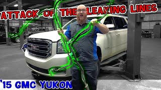 It&#39;s leaking everywhere! CAR WIZARD shows most common leaks on 2015 GMC Yukon