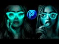 PicsArt Glow In The Dark Effect 2020 | Editing Tutorial | Easy Way For Beginners | Without Internet