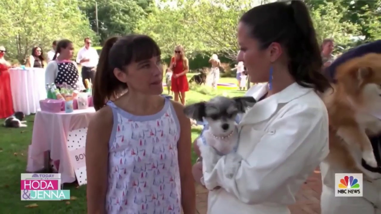 NBC TODAY SHOW starring Tinkerbelle The Dog