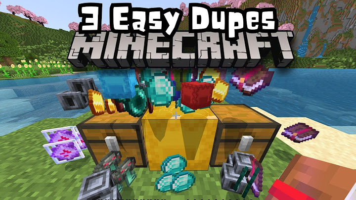 3 Easy Duplication glitches in Minecraft Bedrock (servers, realms, normal worlds)