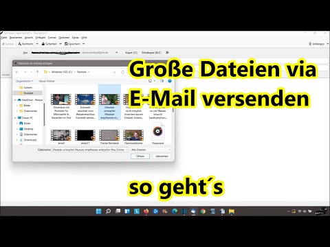 Video: Wie sende ich eine große Videodatei von meinem Samsung-Telefon?