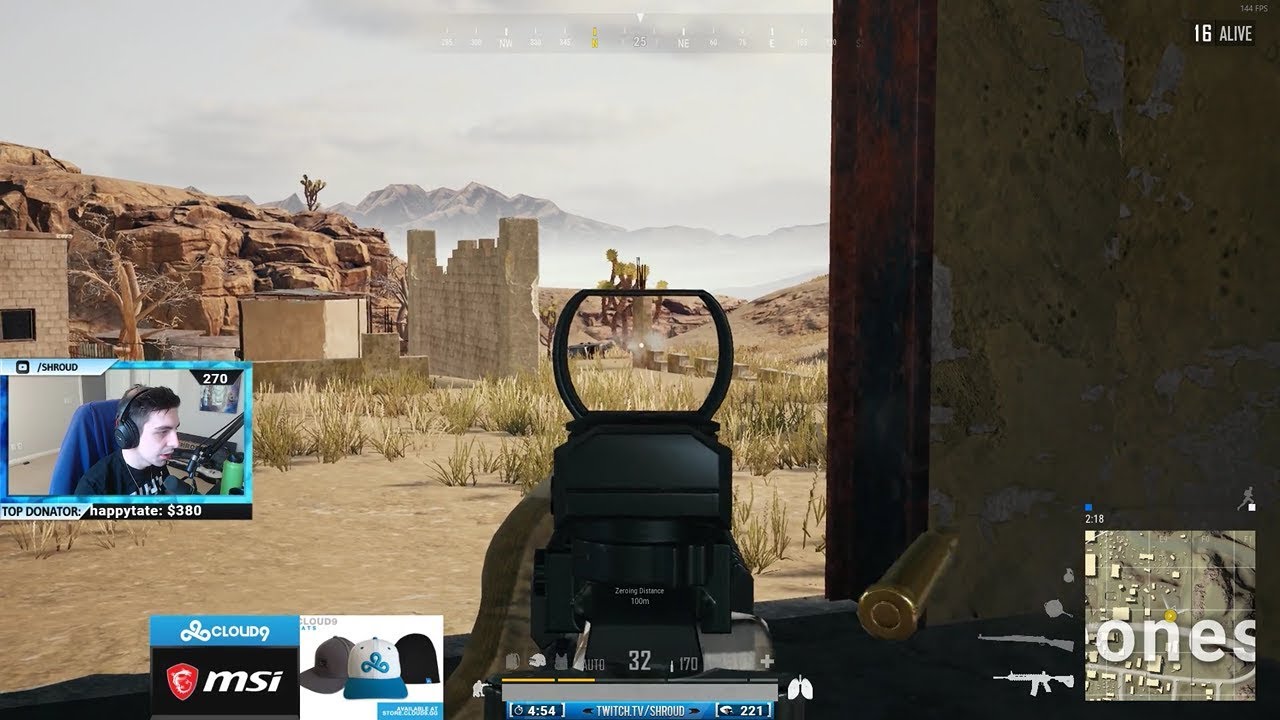 Shroud plays PUBG | Recoil Control