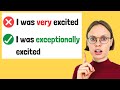 TOEFL Writing - Don&#39;t Use “Very” - Use THIS instead!