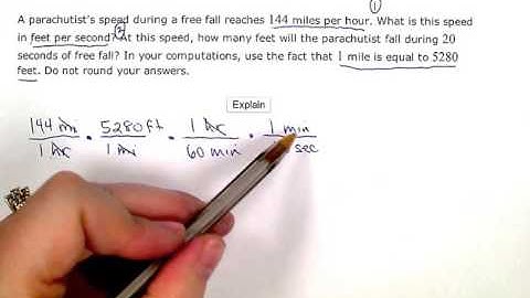 Converting between compound units:  Advanced (example 1)