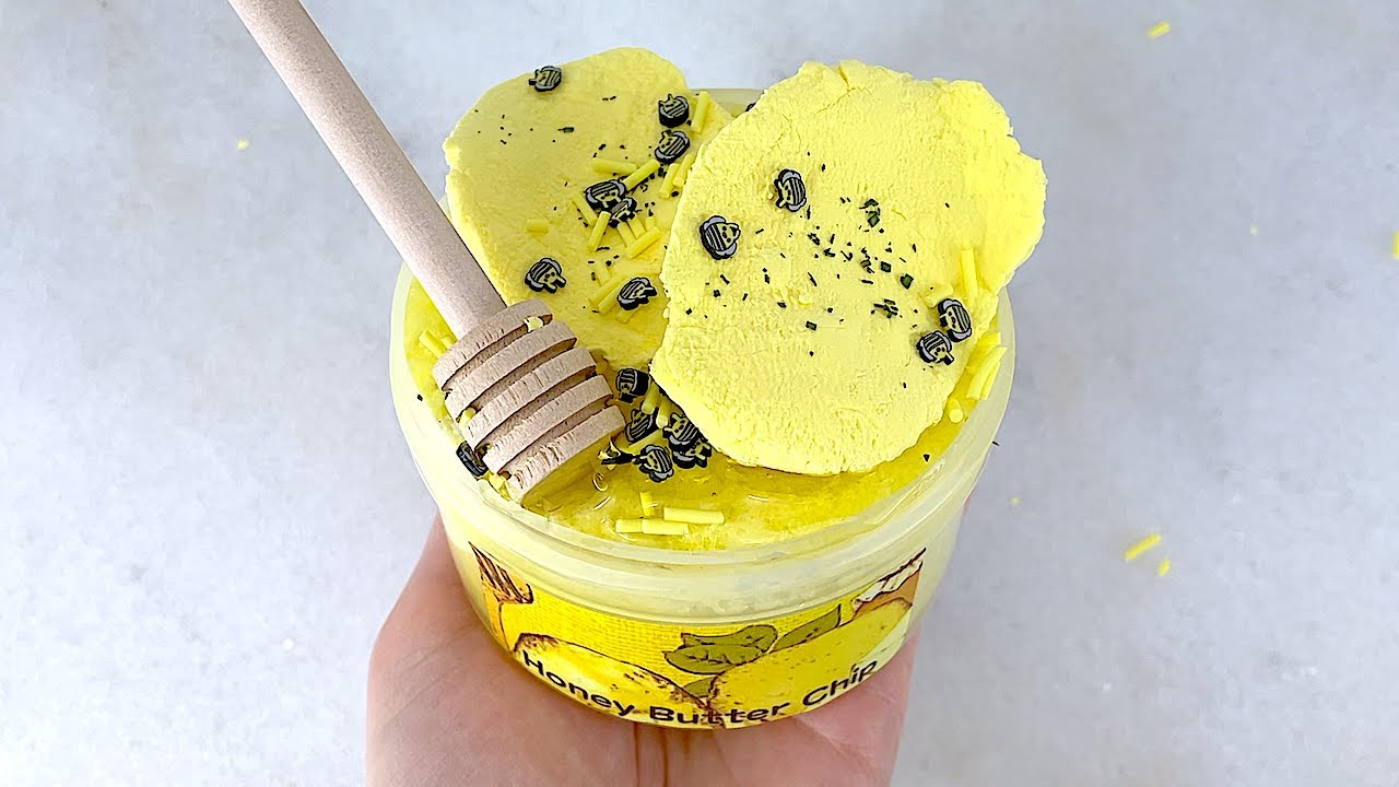 Slime ASMR 🐝🍯 Honey Chip from Rodem Slime 