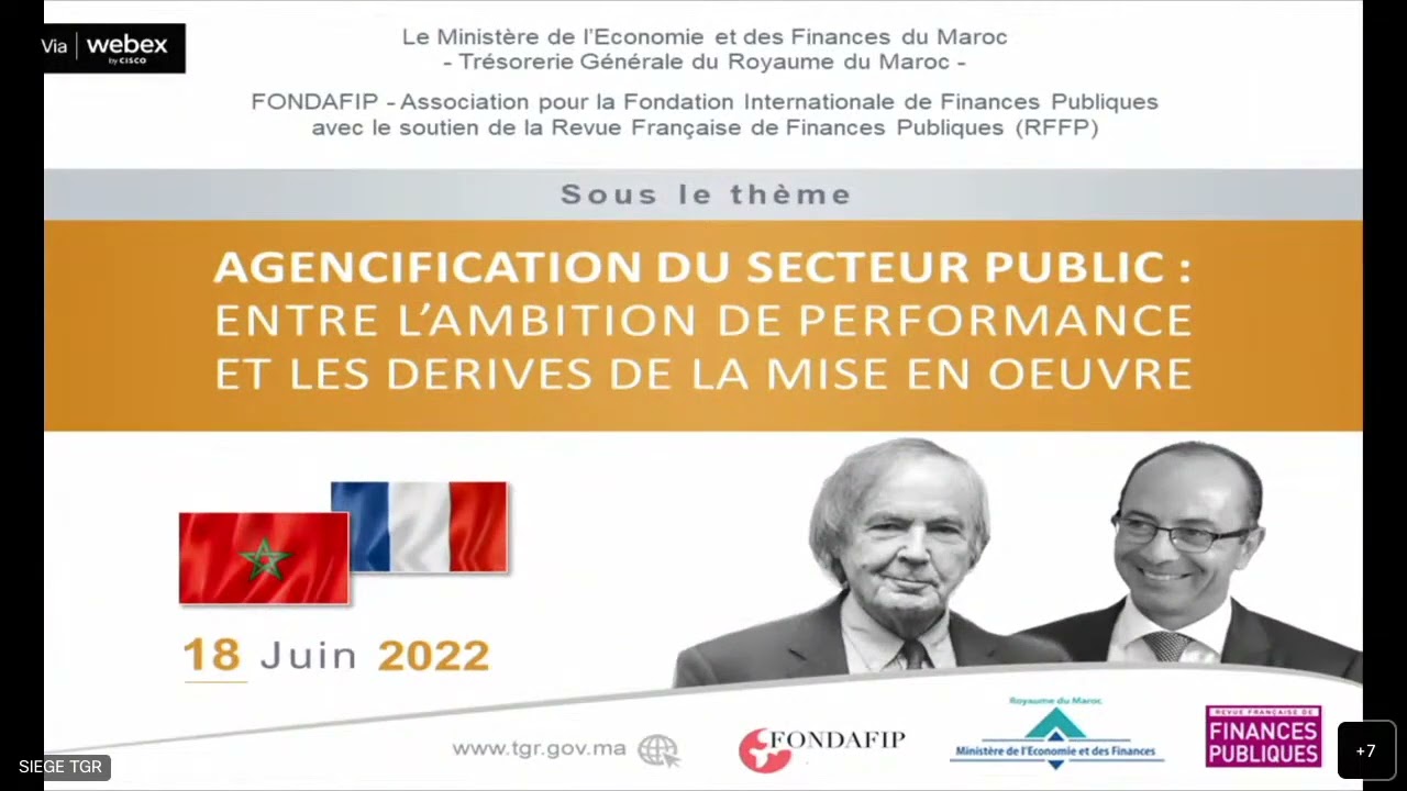 AGENCIFICATION DU SECTEUR PUBLIC ENTRE L’AMBITION DE PERFORMANCE ET LES DERIVES DE LA MISE EN OEUVRE