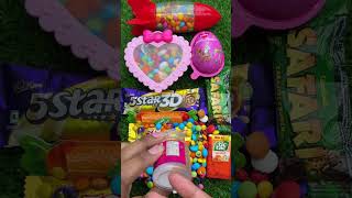 Satisfying Candy Pour ASMR 🍬 | Chocolate Crunch Sounds #shorts