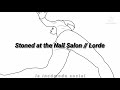 Lorde - Stoned at the Nail Salon (Lyrics+Español)