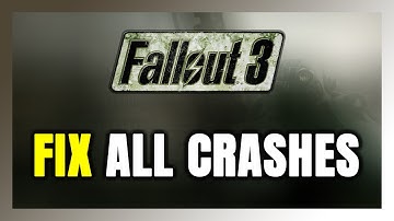 FIX Fallout 3 Crashing, Freezing, Not Launching, Stuck & Black Screen
