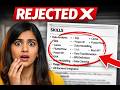 👉 Why Your Resume Gets Rejected ❌ (Real Resume Review for Data Analyst Freshers 2025)