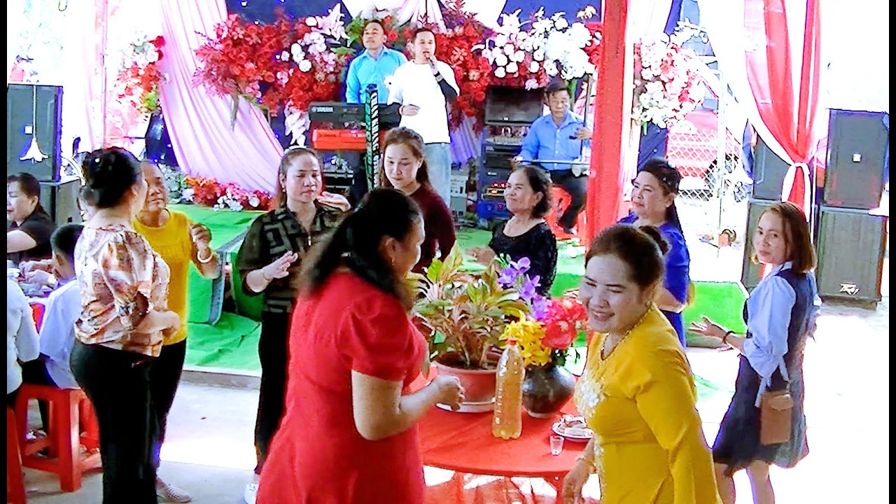 Nhac Song Chan Khang/khmer# trà cú trà vinh/Dạ đc chơi đám cưới ở bên chet đậy