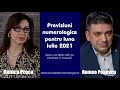 Previziuni numerologice pentru luna Iulie 2021