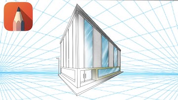 Perspective Drawing Tutorial - Autodesk Sketchbook Mobile