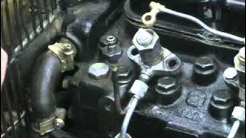 Engine Compression Testing Procedure (Don