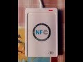 Клонирование Mifare карт с помощью Nfc модуля ACR122U