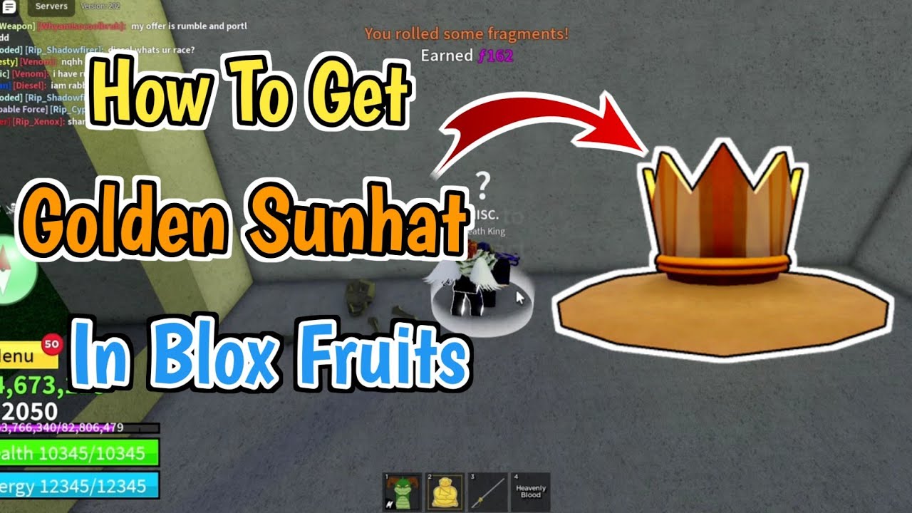 How To Get Golden Sunhat In Blox Fruits (2025) | Golden Sunhat