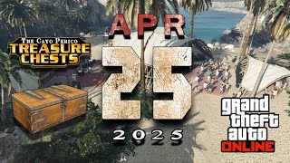 Cayo Treasure Chest Locations [April 25th] GTA Online 2025!!!