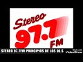 BLOQUE MUSICAL STEREO 97.7 FM  PARA RECORDAR (parte 1)