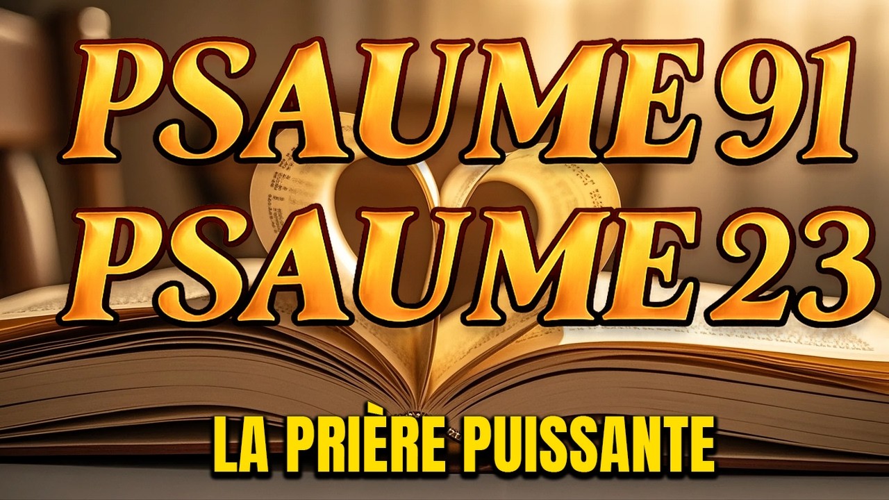 PRIÈRE DU JOUR 10 MARS – PSAUME 91 et PSAUME 23–Les deux PRIÈRES LES PLUS PUISSANTES de la BIBLE