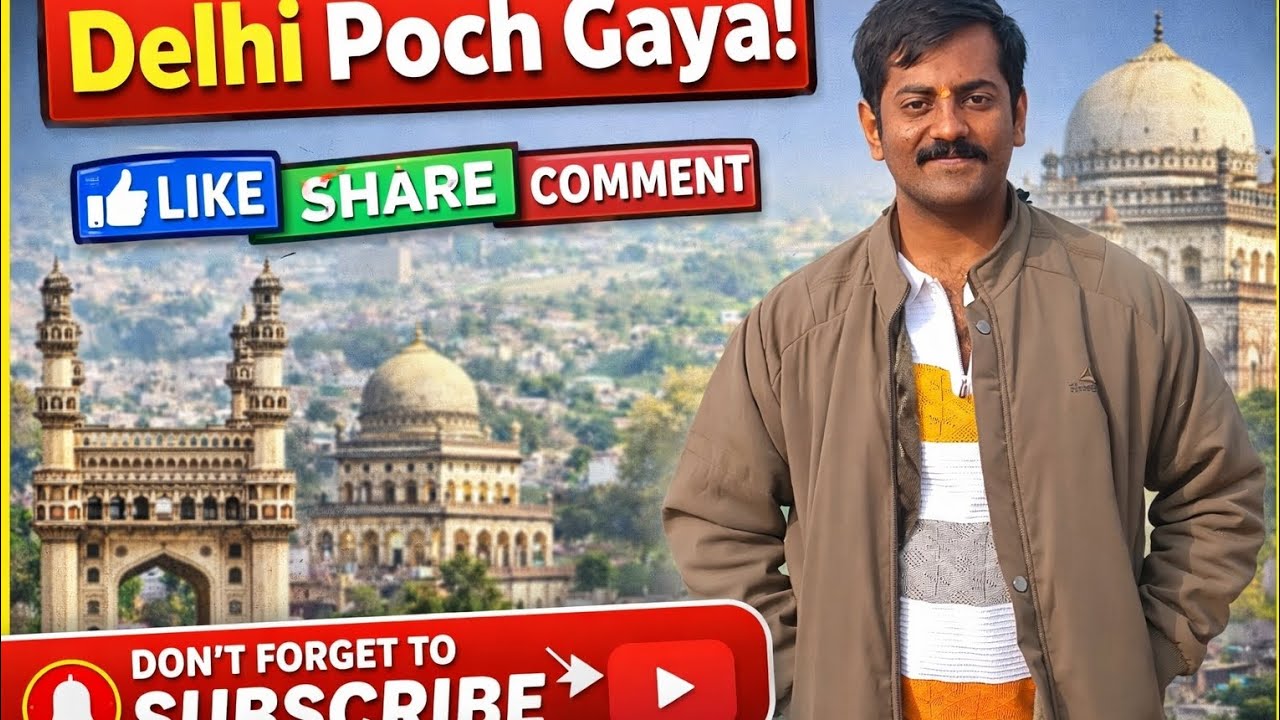 Delhi Poch Gaya… Par Reality Expectation Se Alag Nikli 😳