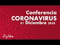 Conferencia de Salud Coronavirus 01 Diciembre 2020