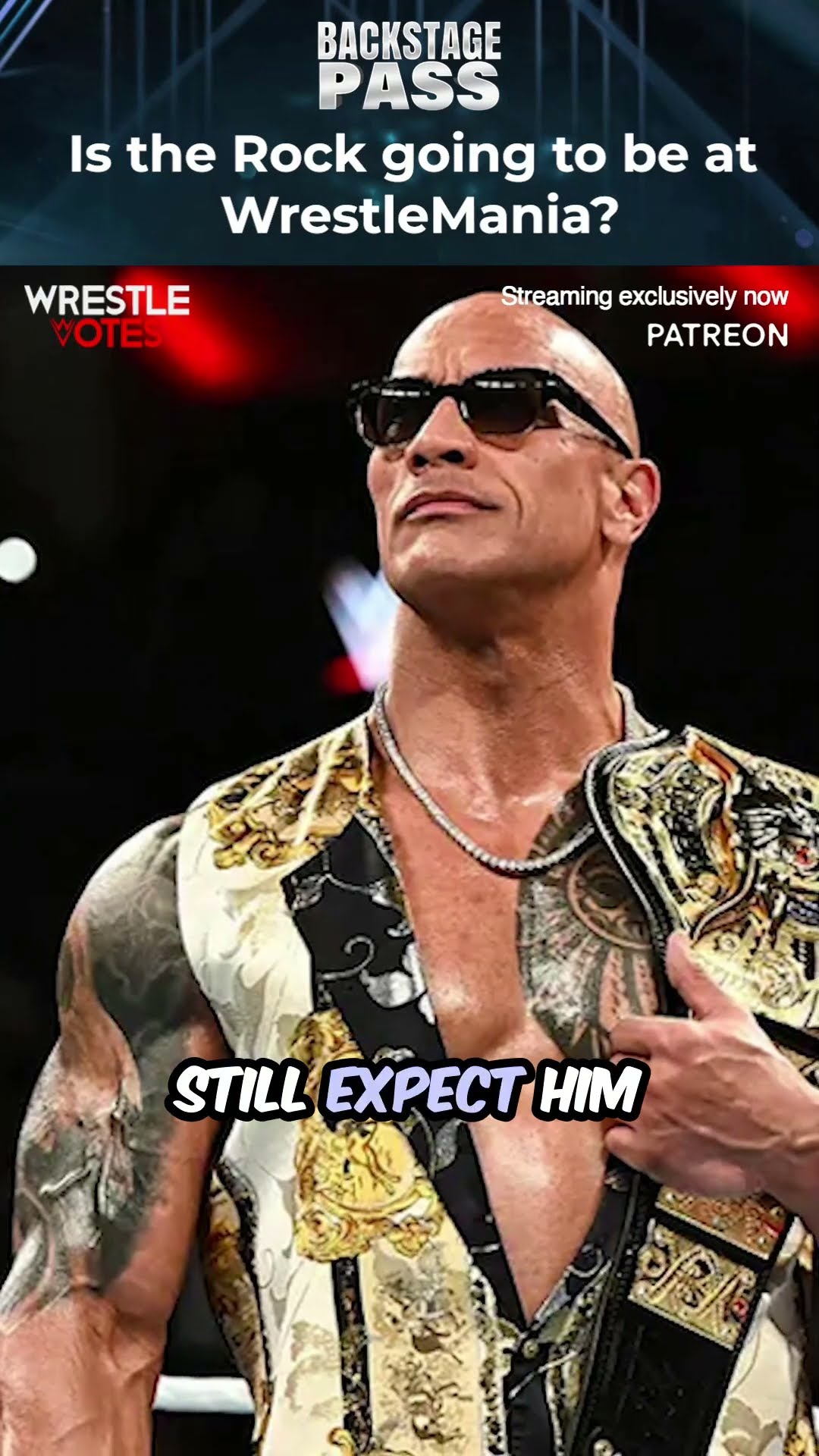 Will The Rock not be at WrestleMania? #wwe #therock #wrestlemania #wweraw #smackdown #shorts