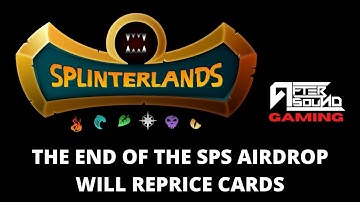 THE END OF THE SPS AIRDROP WILL REPRICE CARDS