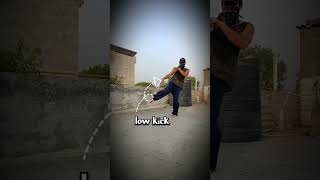 Epic KO Combo 😱 #mma