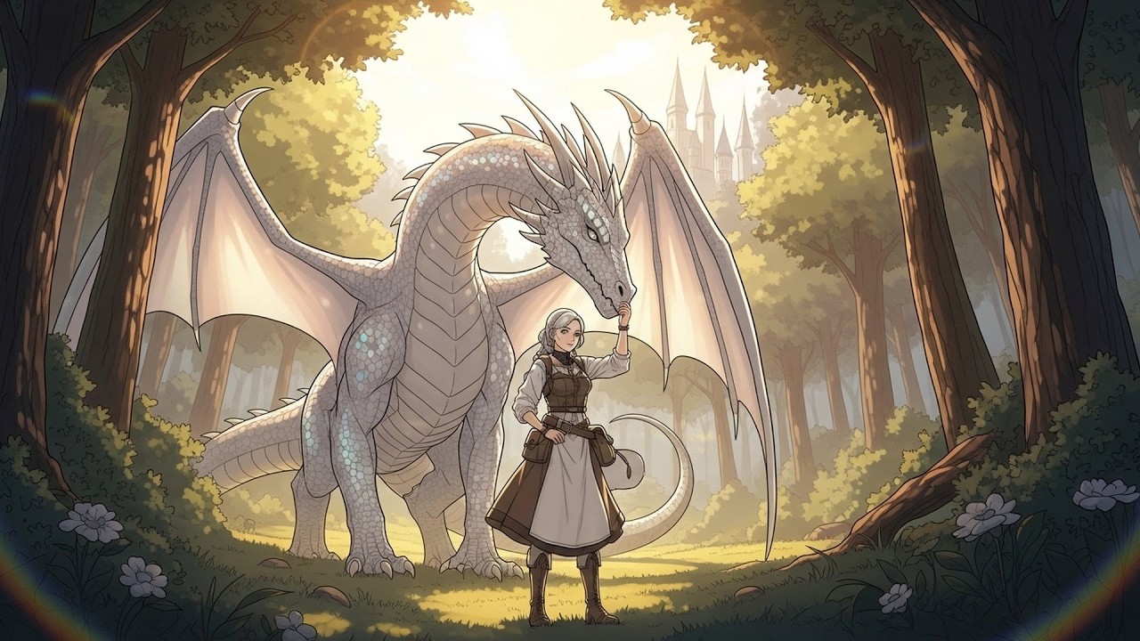 Her longing for a dragon abduction led to an unexpected journey with one