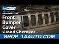 How To Replace Front Bumper Cover 93-98 Jeep Grand Cherokee