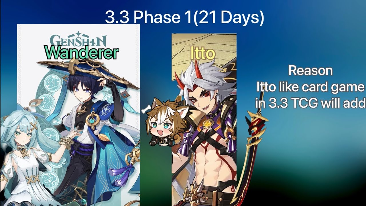 Genshin Impact 3.33.5 Banner Prediction Schedule In 1 Minute YouTube