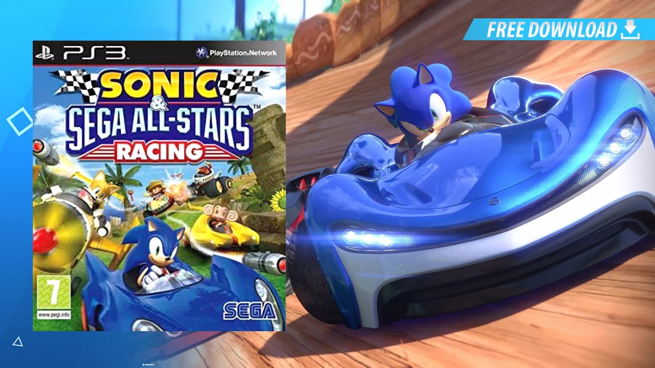 Sonic Sega All Star Racing ( PS3 ) Download game CFW dan PKG - 30