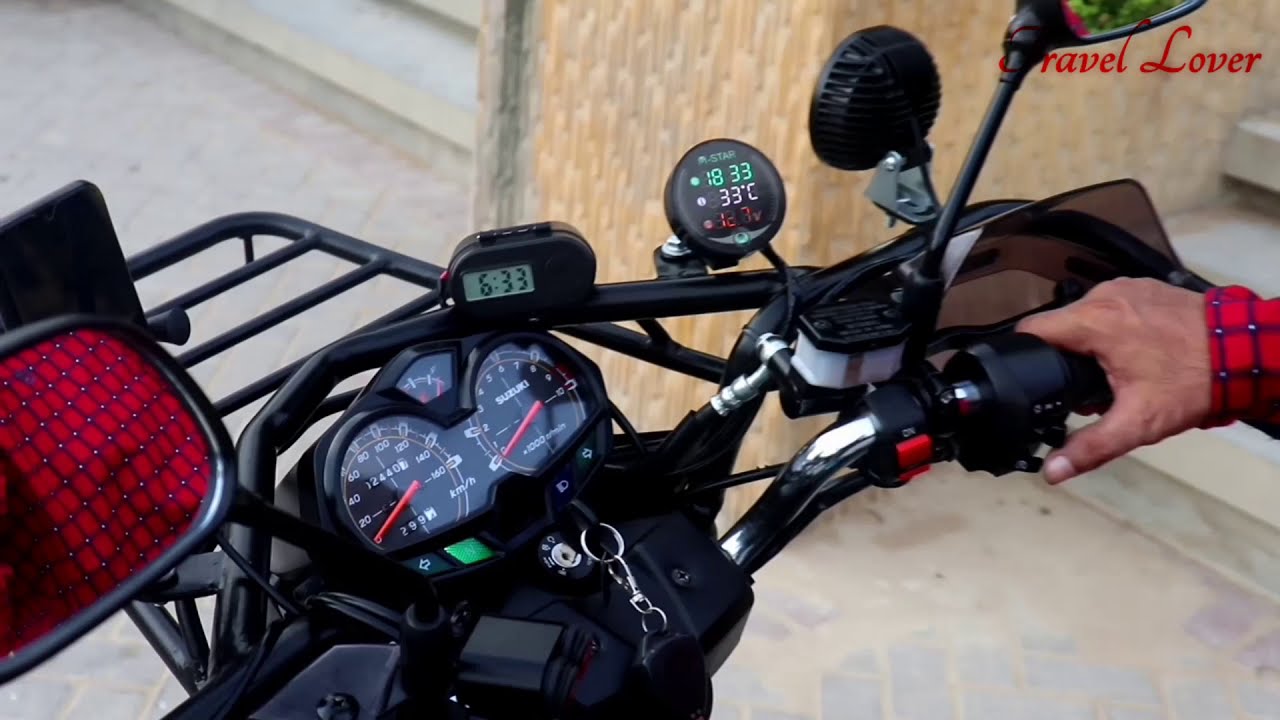 Suzuki GR 150 Bike Modification Owner Review With LS2 Helmet Safe Travels Karachi Pakistan 🇵🇰