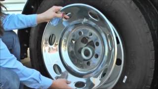 Trailer Tip: Installing Stainless Steel Wheel Simulators