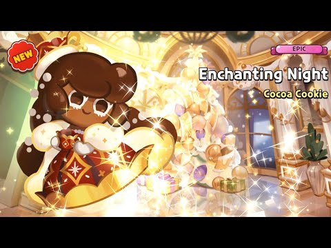 Enchanting Night&quot; Cocoa Cookie Epic Costume Draw Animation - YouTube