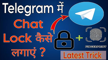 Telegram Chat Lock Kaise Lagaye | Fingerprint Lock in Telegram | No App Needed