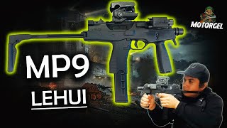 MP9 Lehui Escala 1:1 Premium de hidrogel (Review, unboxing prueba Gel blasters)