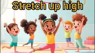 Stretch up high... English rhymes -881... InFocus Entertainment Nursery rhymes with lyrics...