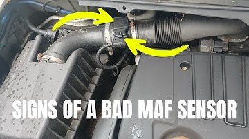 Common Symptoms of a Bad MAF Sensor