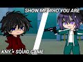 []Show me who you are[]THEND[]Kny × Squid Game[]Shinobu,Giyuu[]idea:@Nyad_12