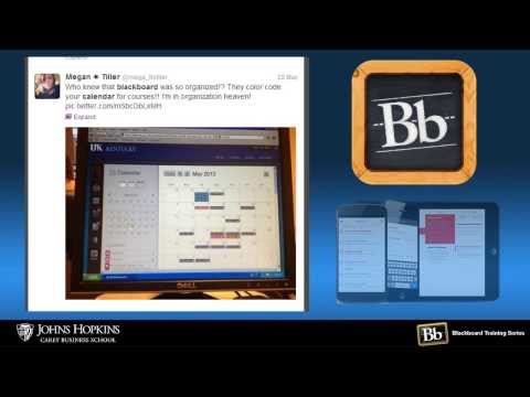 Johns Hopkins Blackboard Training Series - Video 6