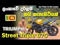 TRIUMPH STREET TRIPLE 675 Full Review in Sinhala | Sri Lanka