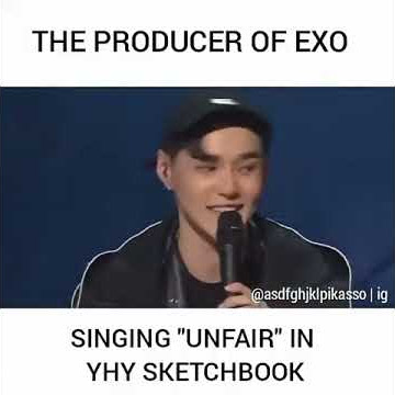 EXO 엑소  Unfair by Dean [YOO HEE YEOL SKETCHBOOK]