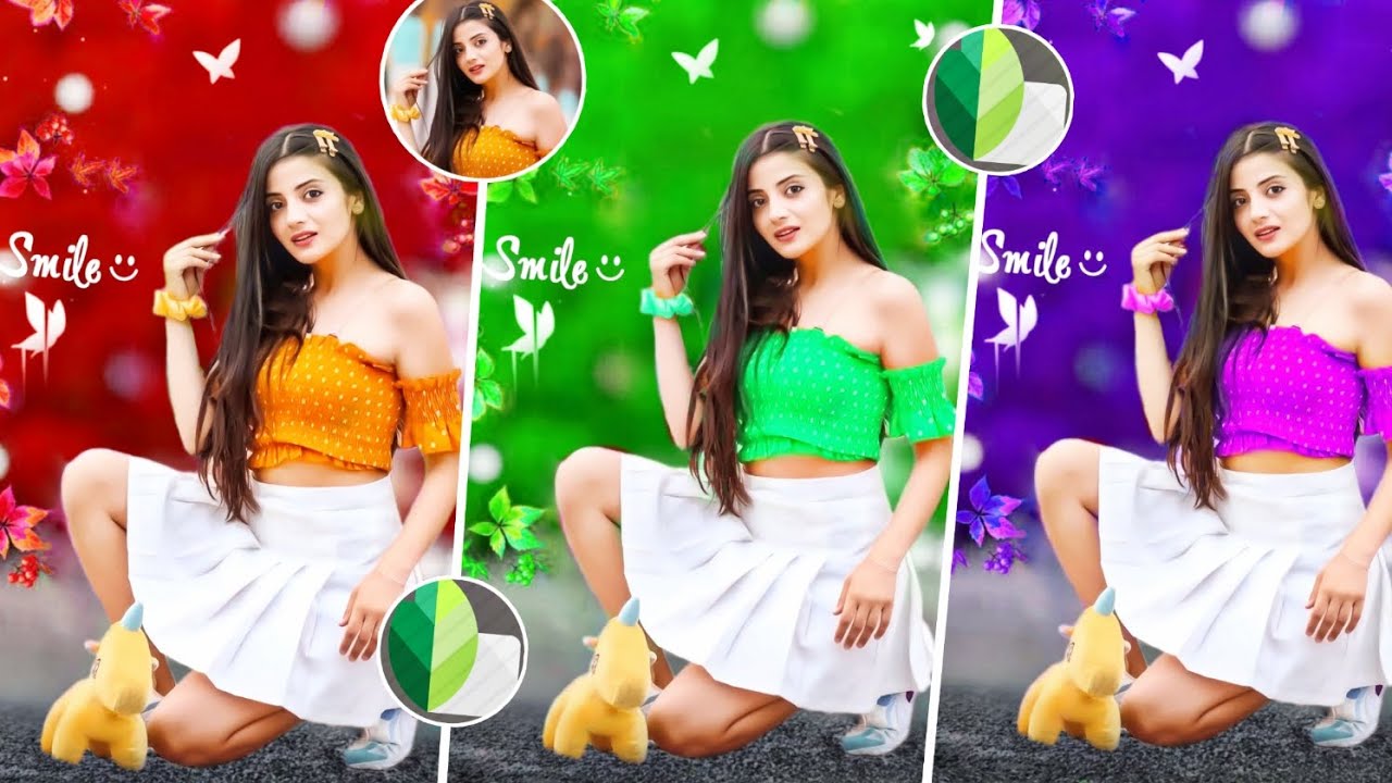 Snapseed Background Color Editing Multiple Background Color Editing