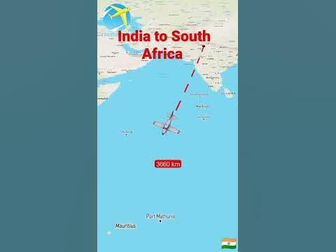 india to south africa travel time