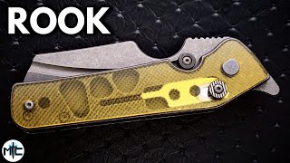 The COOLEST Knife Of 2023? Serge Panchenko / Hawk Knives Rook  Overview and Review