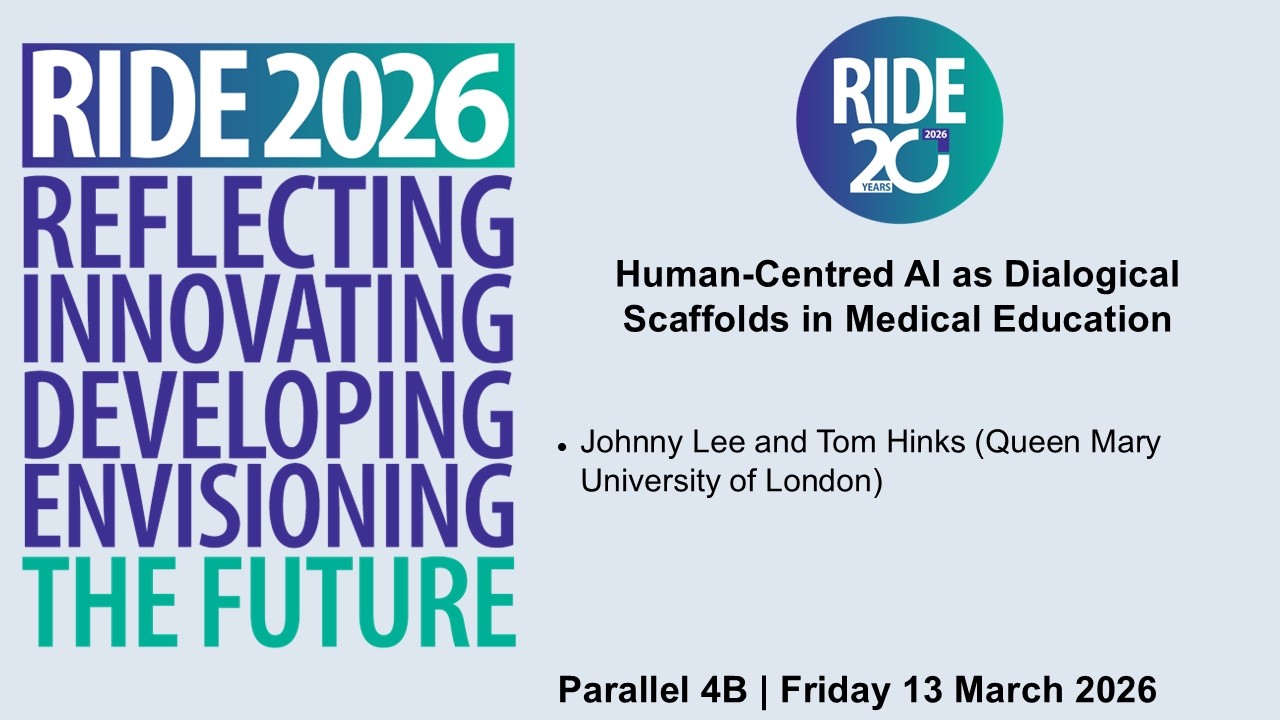 Human-Centered AI as a Dialogue Partner in Medical Training