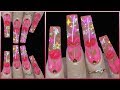 HOW TO: Rose Garden Jelly Acrylic Nails ✨🥀 PR UNBOXING: Nuni's Nails